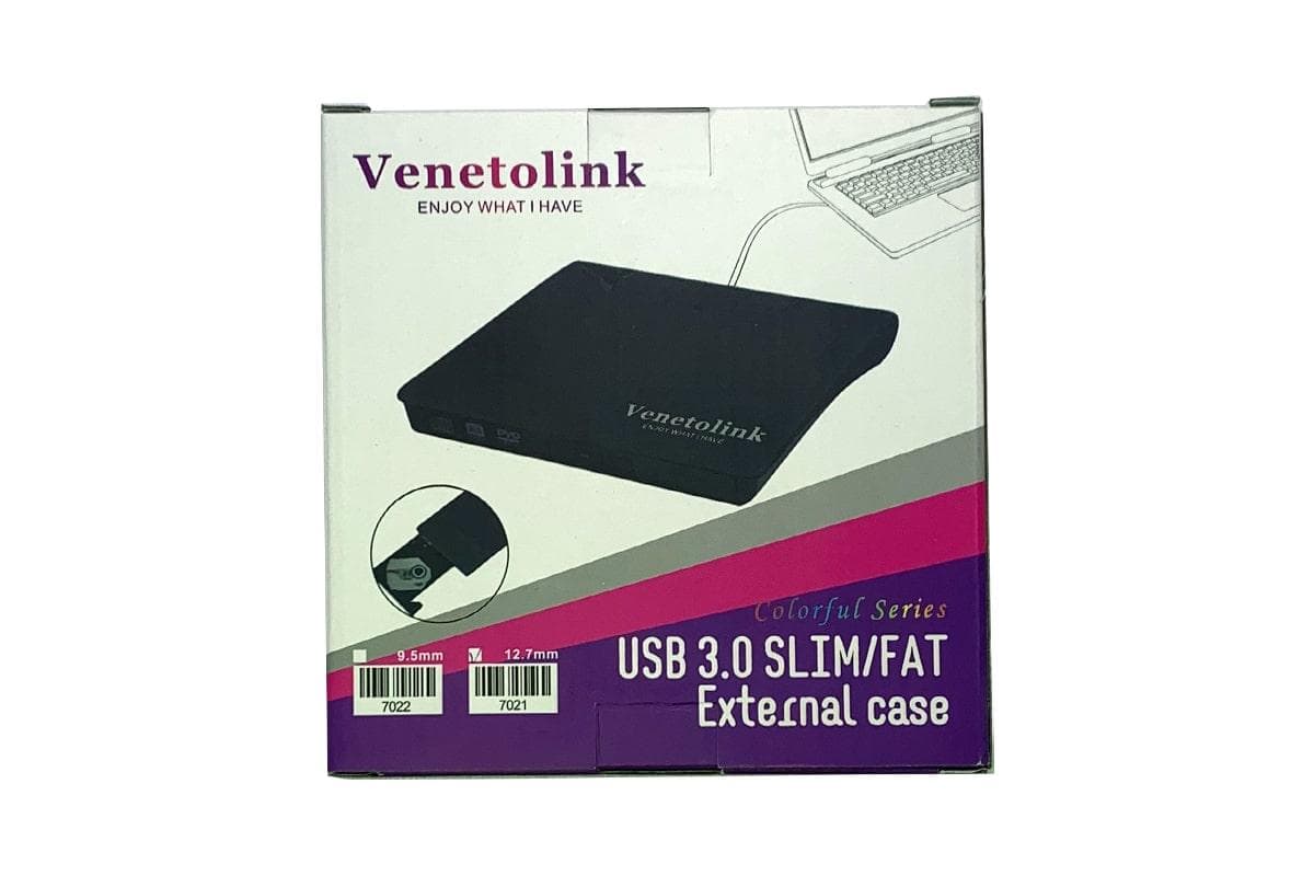 دی‌وی‌دی رایتر و ریدر اکسترنال Slim Portable | Negin Service | 1 Year Warranty