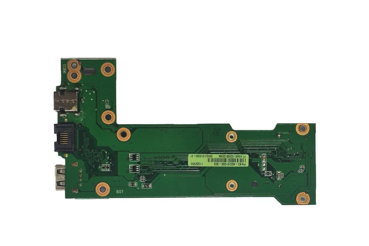 داتربرد USB و LAN و سوکت شارژ لپ تاپ Asus K42J اورجینال رو دستگاهی