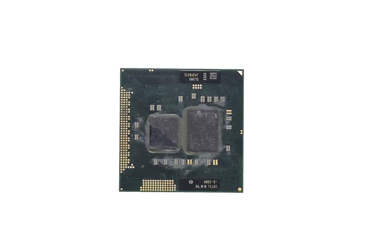 پردازنده Intel Core i3-330M پارت نامبر J939815 اورجینال رو دستگاهی