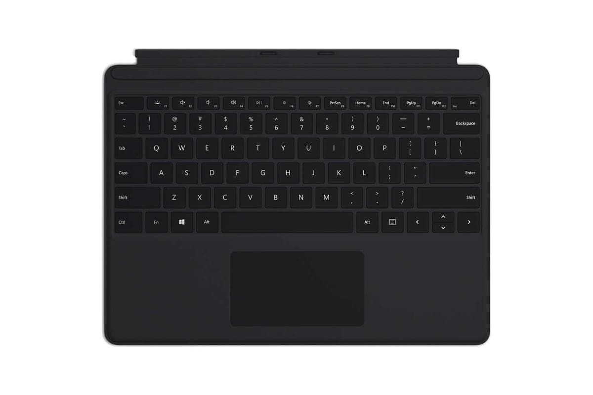 کیبورد سرفیس پرو مشکی اورجینال Type Cover سازگار با سری 3 تا 7 کیبورد سرفیس پرو مشکی اورجینال Type Cover سازگار با سری 3 تا 7