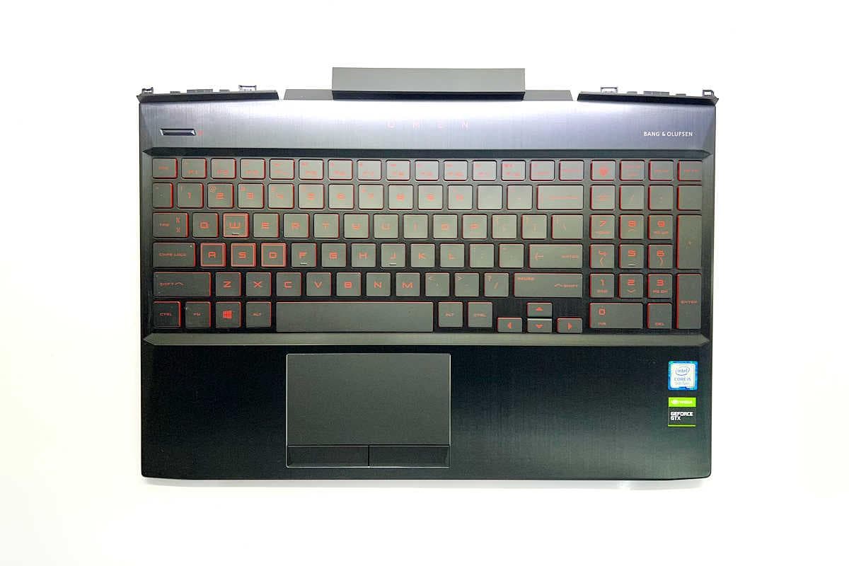 قاب C و کیبورد اورجینال رودستگاهی HP Omen 15‑dc157tx