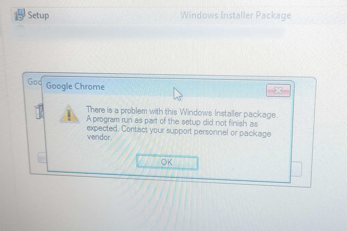 حل خطای Windows Installer هنگام نصب کروم در ویندوز ۷