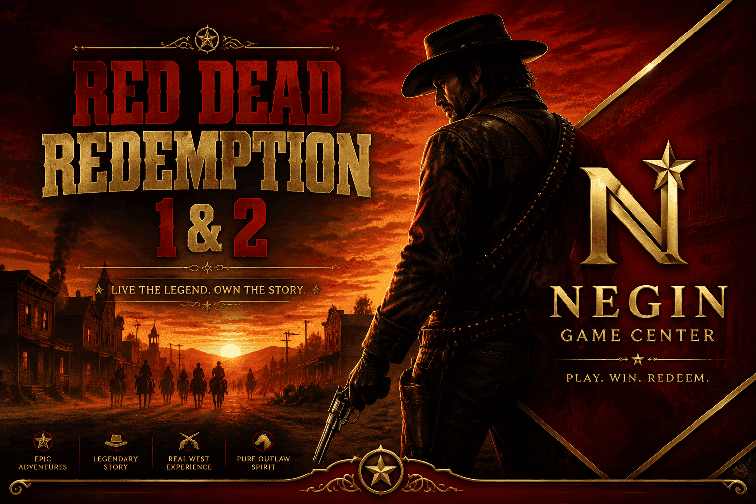 بک اپ استیم بازی Red Dead Redemption 1 و 2