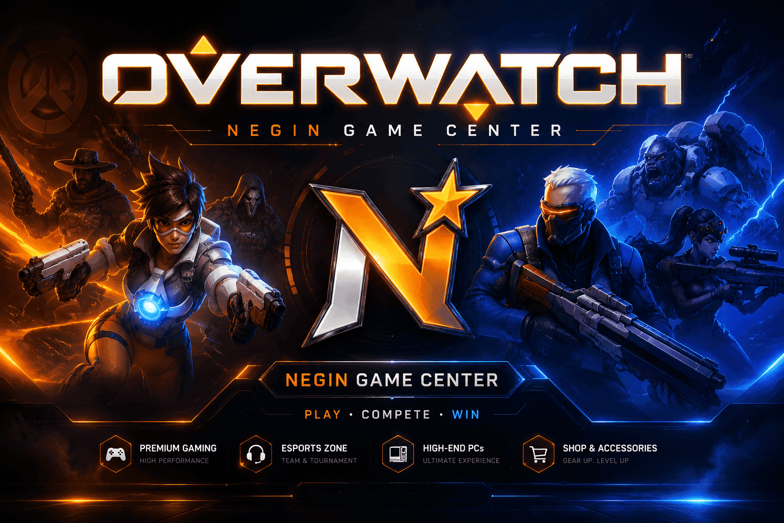 نصب بک اپ استیم بازی Overwatch برای کامپیوتر