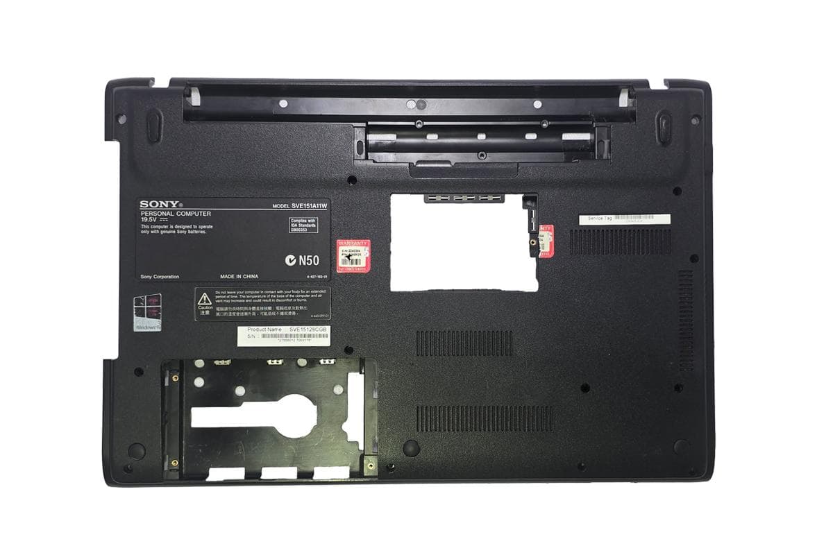 قاب D لپ تاپ Sony Vaio SVE151 اورجینال رو دستگاهی