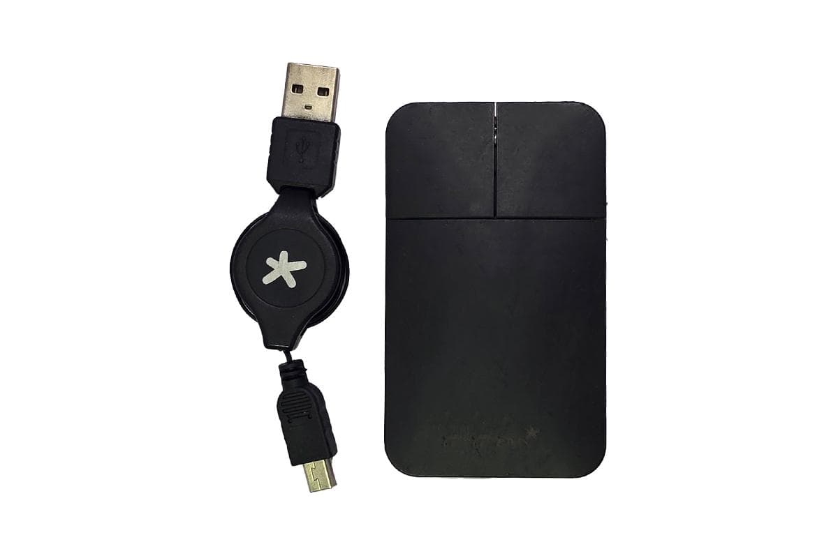 ماوس با سیم Super Slim Acron مدل OM900 با کابل قرقره ای مشکی ماوس با سیم Super Slim Acron مدل OM900 با کابل قرقره ای مشکی