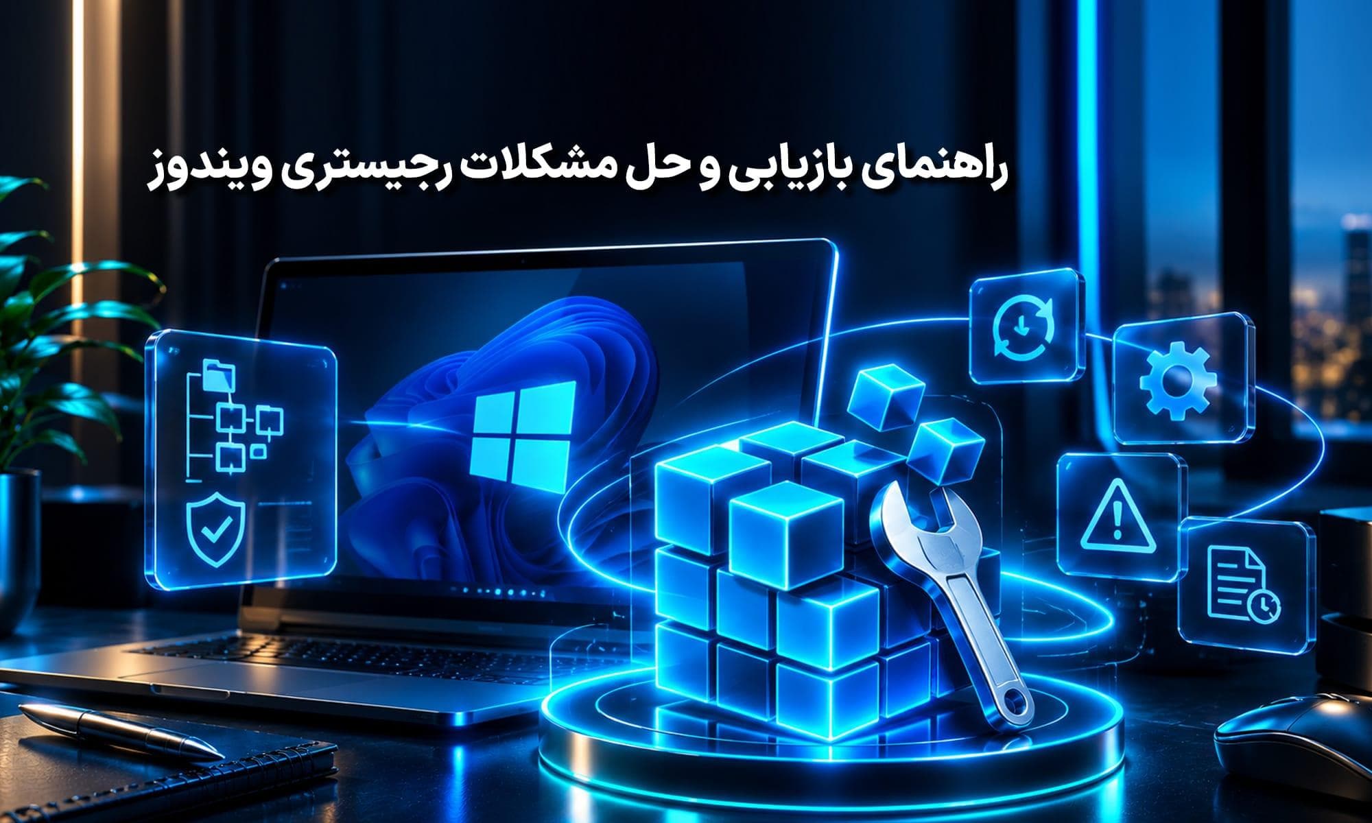 راهنمای بازیابی و حل مشکلات رجیستری ویندوز